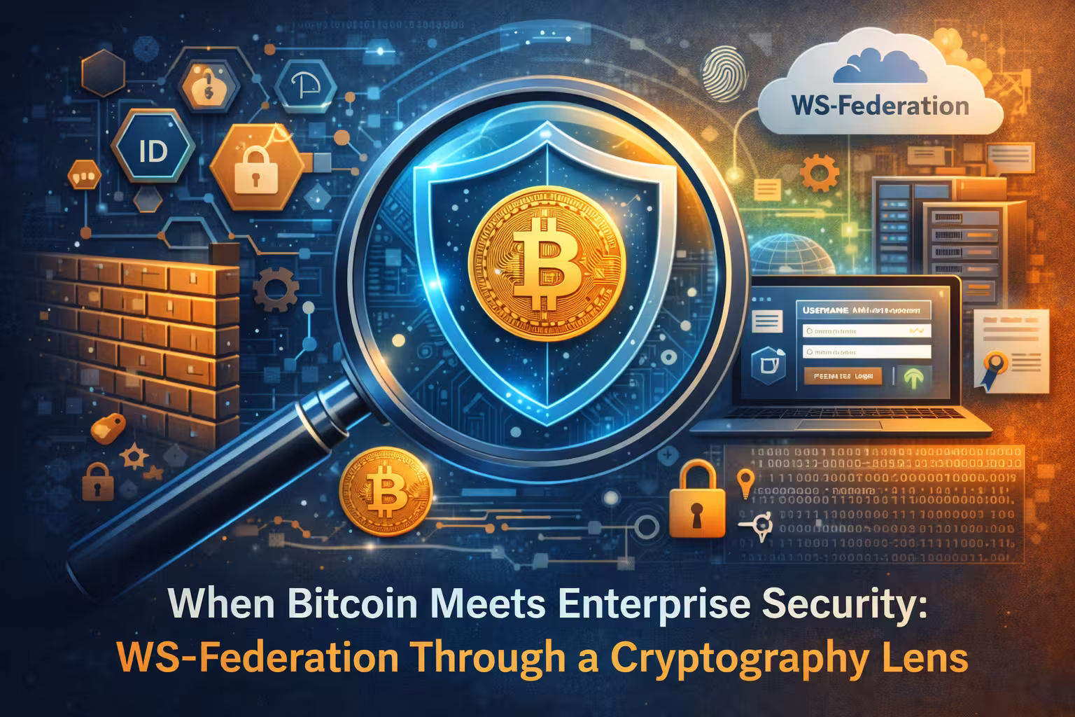 When Bitcoin Meets Enterprise Security: WS-Federation Through a crypo(graphy) Lens